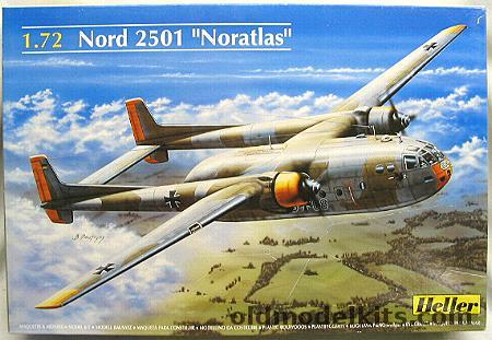 Heller 1/72 Nord 2501 Noratlas - French Air Force or Luftwaffe, 80374 plastic model kit